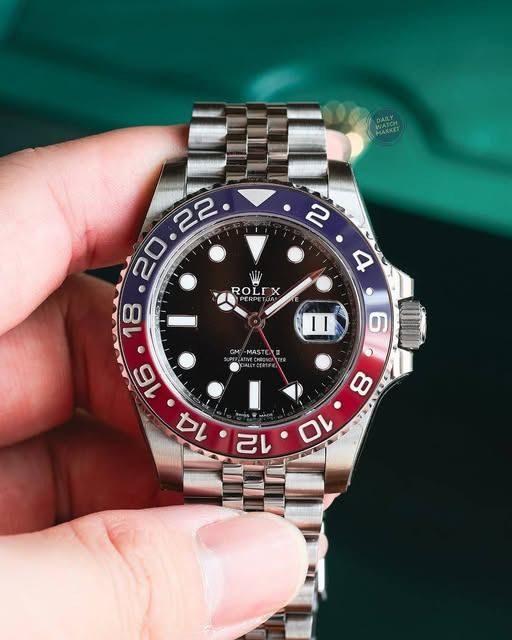 Rolex GMT Master Pepsi Jubilee