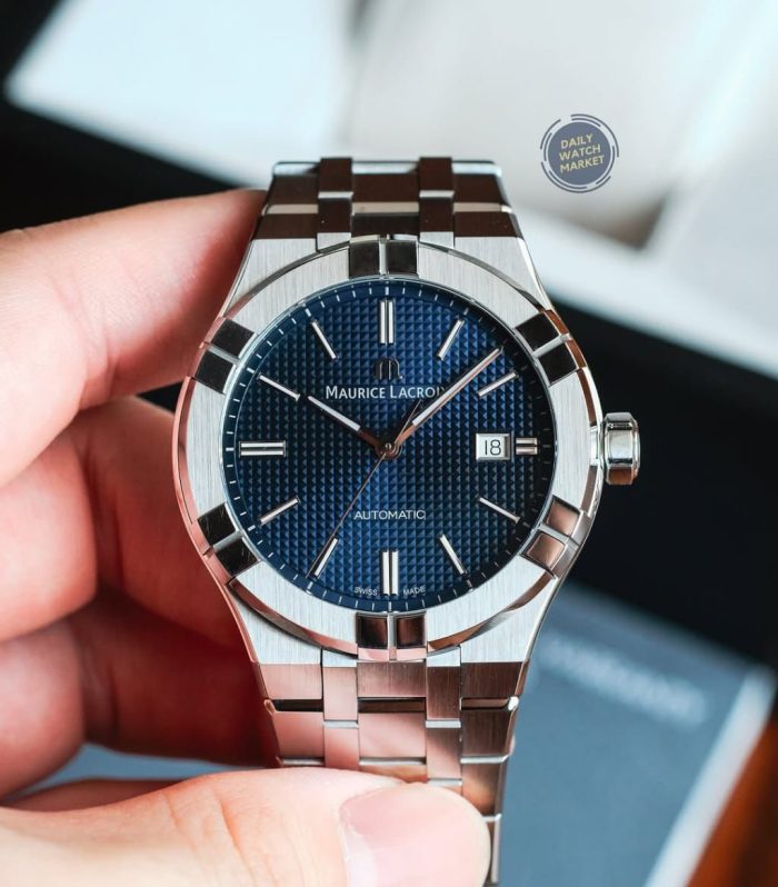 Maurice L. Aikon Automatic Blue